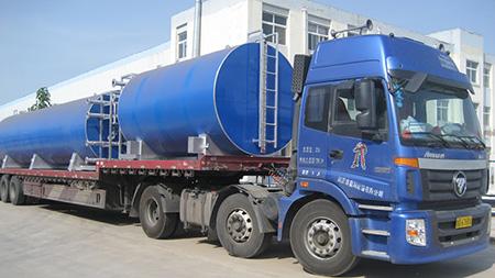 Tanque de asfalto, con calentamiento por aceite térmico